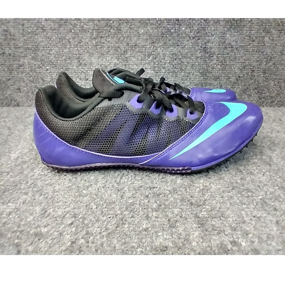 Nike Zoom Rival S 7 Track Spikes Women 9.5 Purple Black Teal 615998-540
